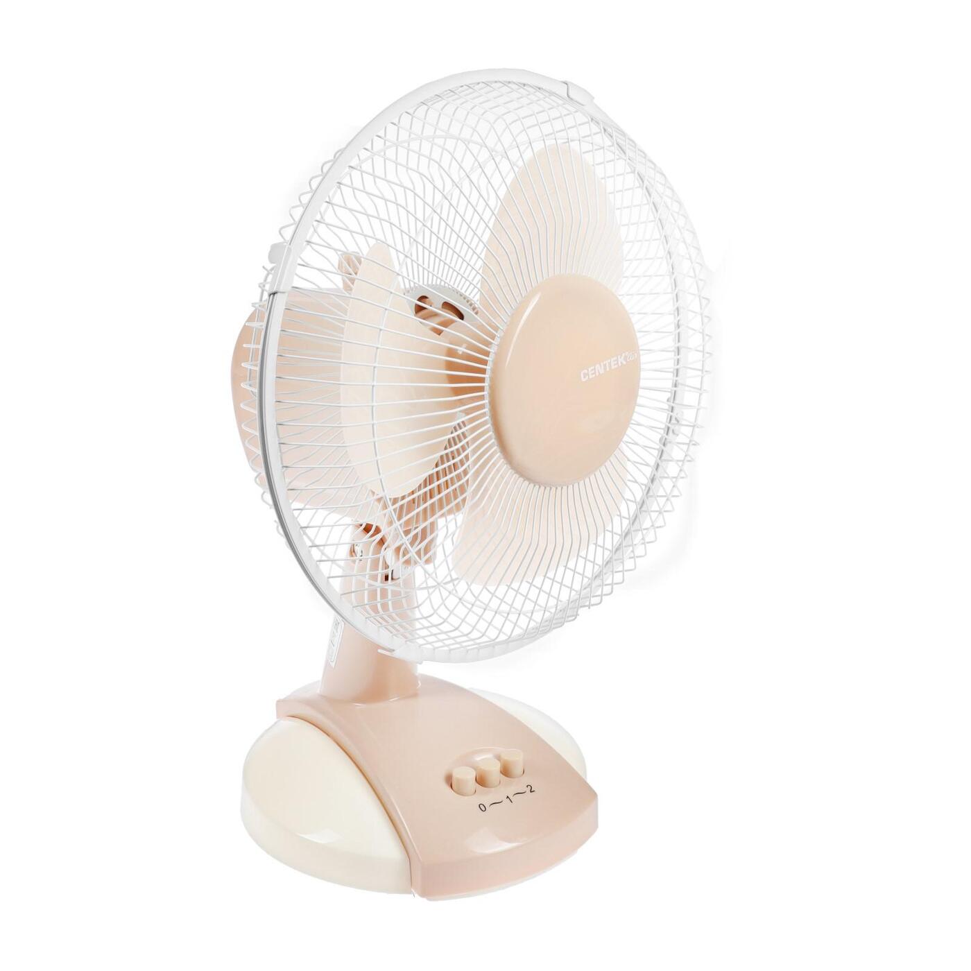 Вентилятор Centek CT-5006, настольный, 25 Вт, 27 см, 2 скорости ...