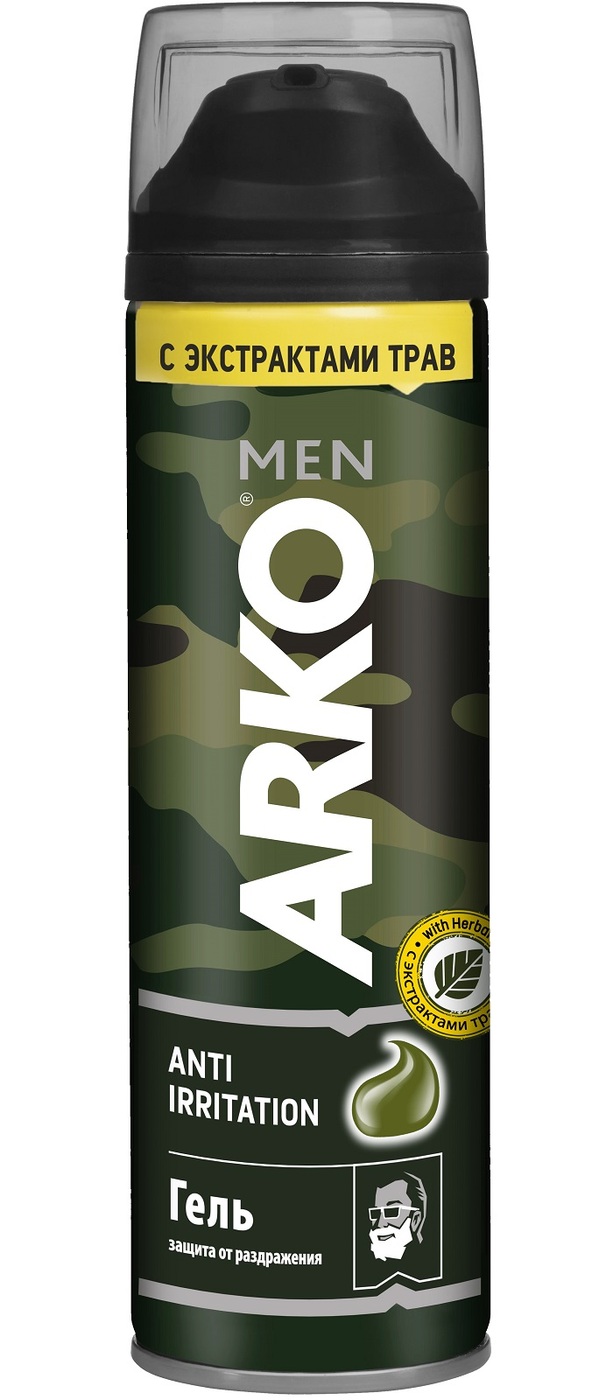 Arko Men Гель для бритья защита от раздражения, 200 мл — купить в ...
